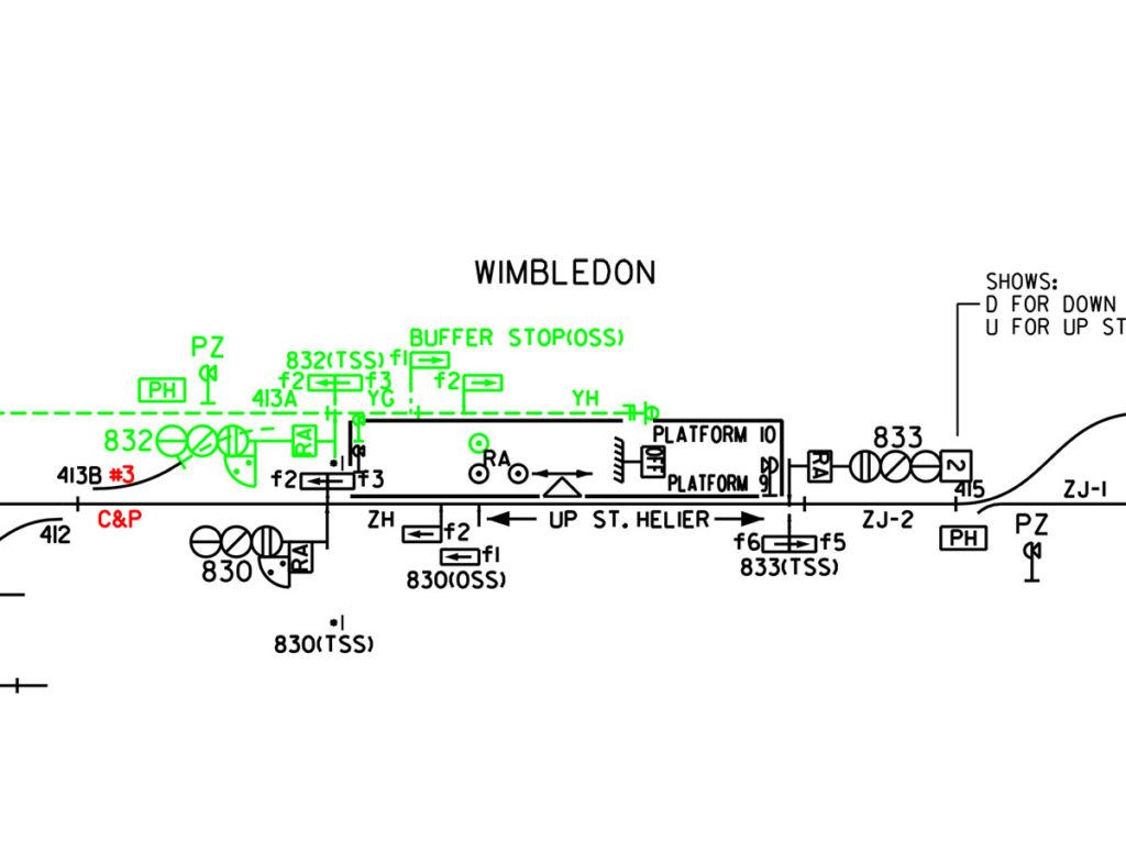 Wimbledon Platform 10 Abandonment